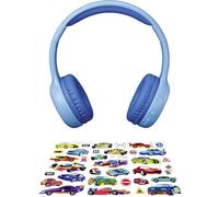 Lenco Casque Bluetooth HPB-110 pour enfant – Bluetooth 5.0, limite 85 dB, 250 mAh, pliable bleu