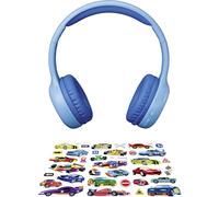 Lenco HPB-110BU Casque supra-auriculaire Bluetooth bleu limitation de volume pour enfants