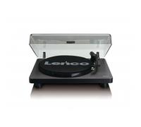 Lenco L-30BK Platine Tourne-Disque entraîné par Courroie Noir - Platines (Tourne-Disque entraîné par Courroie, Semi-Automatique, 33,45 TR/Min, Secteur, 410 mm)