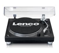 Lenco L-3809 Tourne-disque à entraînement direct Noir, Argent Manuel