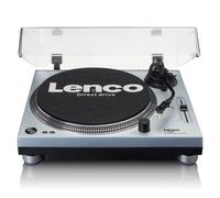 Lenco Platine à entraînement direct L-3809ME encodage USB/PC Bleu, Métal G
