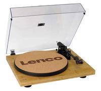 Lenco LBT-335BA - Platine vinyle avec Bluetooth, boîtier en véritable bambou et cellule Ortofon 2M Red - Euro / Type-C (CEE 7/16)