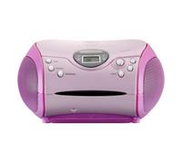 Lenco Lenco Radio FM stéréo avec CD SCD-24 rose Quantité:1