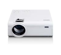 Lenco LPJ-280WH - Video projecteur LCD haute résolution, supporte le contenu Full HD 1080P - Blanc