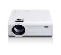 Lenco Vidéoprojecteur LPJ-280WH – Haute résolution, Full HD 1080P – Blanc