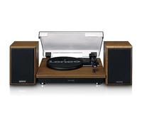 Platine Vinyle Bluetooth - Lenco - deux haut-parleurs externes, auto-stop - LS-100WD - Bois