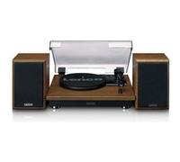 Platine Vinyle Bluetooth - Lenco - deux haut-parleurs externes, auto-stop - LS-100WD - Bois