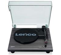 Lenco Tourne-disque LS-10 – haut-parleurs intégrés, entraînement par courroie, 33/45 tours Noir 2x3W