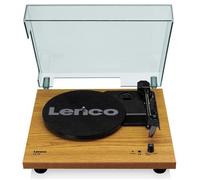 Lenco Platine LS-10WD avec haut-parleurs intégrés - Bois