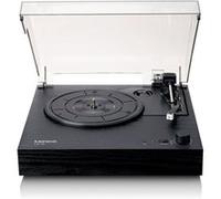Lenco Platine vinyle LS-15BK Bluetooth, deux haut-parleurs intégrés, cellule AT3600L Noir