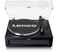 Lenco Platine vinyle LS-430BK – 4 haut-parleurs intégrés – Noir