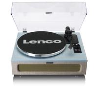 Lenco LS-440 platine Tourne-disque entraîné par courroie Bleu, Taupe Automatique