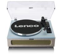 Lenco LS-440BUBG - Platine vinyle avec 4 haut-parleurs incorporés - Bleu/Taupe