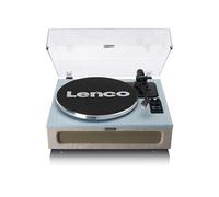 Lenco LS-440BUBG - Platine vinyle avec 4 haut-parleurs incorporés - Bleu/Taupe