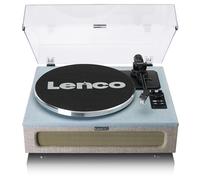 Lenco - Platine vinyle LS-440BUBG - Bluetooth, 4 haut-parleurs, aiguille supplémentaire - Bleu/Gris