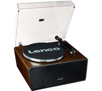 Lenco Platine vinyle LS-470WA - Tout-en-un avec Bluetooth et haut-parleurs intégrés - Noyer