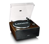 Lenco Platine vinyle LS-470WA - Tout-en-un avec Bluetooth et haut-parleurs intégrés - Noyer