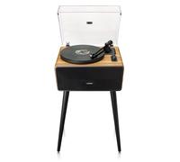 Lenco LS-570OK - Platine vinyle avec haut-parleurs intégrés et Bluetooth® - Platine vinyle sur pieds - Chêne