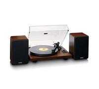 Lenco Platine tourne-disque LS-600WA, ampli intégré, Bluetooth, 2 haut-parleurs externes, Noyer