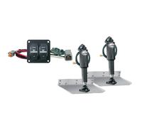 Lenco Marine Kit D´ailerons Correcteurs Standard Avec Jeu D´interrupteurs D´indication
