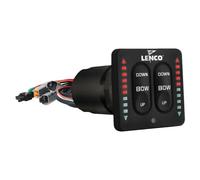Lenco Marine Panneau De Commande Avec Indicateurs Led Pour Piston Unique 70x70 Mm