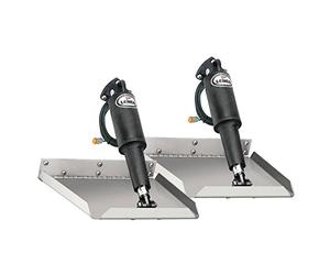 LENCO MARINE Trim Tab KIT Bord Mount 9 x 12, Blanc, Medium