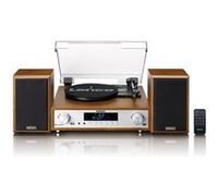 Ensemble stéréo HiFi avec platine vinyle,radio DAB+/FM et Bluetooth® MC-160WD Bois