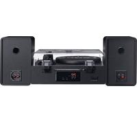 Lenco MC-760BK Chaîne stéréo DAB+, CD, MP3, Lecteur de disque, Bluetooth, noir