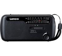 Lenco MCR-113BK - Tragbares Notfall Kurbelradio Radio d'urgence