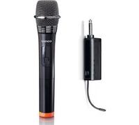 Lenco Microphone sans fil MCW-011BK avec récepteur 6,3 mm