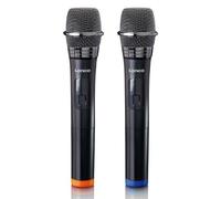 Lenco - MCW-020BK - Set de 2 microphones sans fil