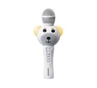 Lenco Microphone Karaoké 5W Sans Fil 1200 mAh Bluetooth 5.0 pour Enfant