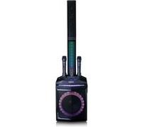 Lenco - PA-220BK - Enceinte avec subwoofer et colonne tweeter Noir