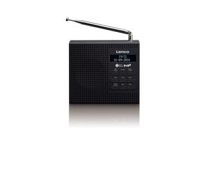 Lenco PDR-020 Portable Analogique et numérique Noir