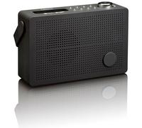 Lenco PDR-030 Tuner Radio Noir FM PLL avec fonction RDS
