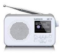 Lenco PDR-036WH - Radio DAB+/FM avec Bluetooth® - Blanc Blanc,Gris G