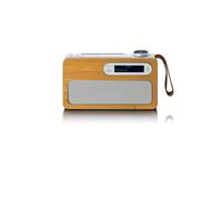 Lenco PDR-040EF - Radio DAB+/FM portable avec batterie rechargeable et Bluetooth® - Bambou