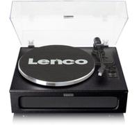 Lenco Platine vinyle LS-430BK – 4 haut-parleurs intégrés – Noir