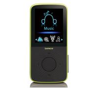 Lenco PODO-153LM - Lecteur MP3 de sport avec podomètre, oreillettes de sport et brassard de sport - Vert
