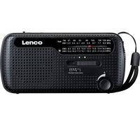 Lenco Radio à Manivelle et Solaire avec Lampe de Poche Modèle MCR-113