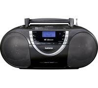 Radio portable lecteur CD avec DAB+ et casette SCD-6900BK Noir-Argent