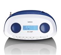 Radio portable Boombox DAB +/FM avec lecteur CD et USB, AUX, MP3 Lenco SCD-69 Bleu