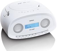 Lenco Radio portable SCD-69, DAB+, lecteur CD/MP3, couleur : blanc
