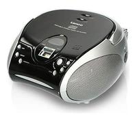 Lenco SCD-24 Boombox stéréo Portable avec Lecteur CD programmable et Radio FM Noir