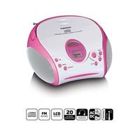 Lenco SCD-24PK kids - Radio portable avec lecteur CD - Rose