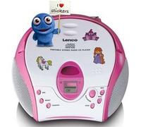 Lenco SCD-24PK KIDS Rose,Blanc G