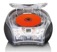 Lenco SCD-24TR - Radio portable avec lecteur CD - Transparent