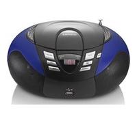 Lenco SCD 37 Radio Cassettes Lecteur CD MP3 Port USB Bleu