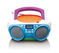 Lenco SCD-41 - Radio FM portable Lecteur CD/USB - Multicolore