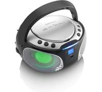 Lenco SCD-550 Si Portable Boombox Avec Discolichteffekt, USB Playback, Bluetooth